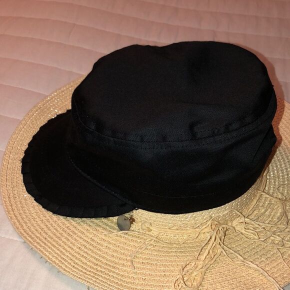 American Girl OS Black Red Embroidered Star American Girl New York Black Cap - Picture 3 of 9